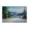Stupell Industries Frozen Winter Lake Canvas, design by Petal Prints Design